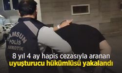8 yıl 4 ay hapis cezasıyla aranan uyuşturucu hükümlüsü yakalandı