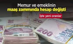 Memur ve emeklinin maaş zammında hesap değişti: İşte yeni oranlar