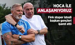 Fink stoper istedi, Başkan gençleri işaret etti, "HOCA İLE ANLAŞAMIYORUZ"