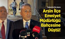 Trabzon'da İHA Alarmı: Arsin İlçe Emniyet Müdürlüğü Bahçesine Düştü!
