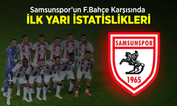 SAMSUNSPOR'UN F.Bahçe Karşısında İLK YARI İSTATİSLİKLERİ