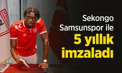 Sekongo Samsunspor ile 5 yıllık imzaladı