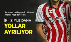 Samsunspor'da yaprak dökümü! Arbnor Muja dan sonra İKİ İSİMLE DAHA YOLLAR AYRILIYOR