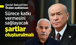 Devlet Bahçeli’den Öcalan açıklaması: “Sürece katkı vermesini sağlayacak şartlar oluşturulmalı”