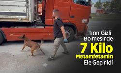 Tırın Gizli Bölmesinde 7 Kilo Metamfetamin Ele Geçirildi