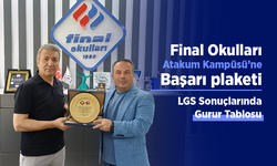 Final Okulları Atakum Kampüsü’ne LGS başarısı plaketi
