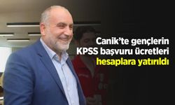 Canik’te gençlerin KPSS başvuru ücretleri hesaplara yatırıldı