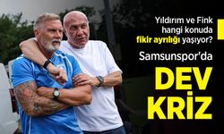 Yıldırım ve Fink hangi konuda fikir ayrılığı yaşıyor? Samsunspor'da DEV KRİZ