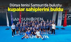 Dünya tenisi Samsun’da buluştu, kupalar sahiplerini buldu