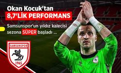 Samsunspor'un yıldız kalecisi sezona SÜPER başladı... Okan Kocuk'tan 8,7'LİK PERFORMANS
