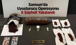 Samsun'da Uyuşturucu Operasyonu: 8 Şüpheli Yakalandı