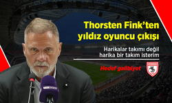 Thorsten Fink’ten yıldız oyuncu çıkışı: “Harikalar takımı değil, harika bir takım isterim”