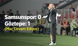 Samsunspor: 0 - Göztepe: 1 (Maç Devam Ediyor)