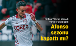Başkan Yıldırım açıkladı... Yürekler ağza geldi; Afonso sezonu kapattı mı?