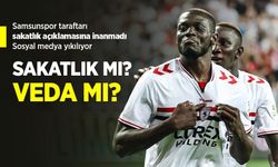 Samsunspor taraftarı sakatlık açıklamasına inanmadı! SAKATLIK MI VEDA MI?