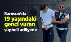 Samsun'da 19 yaşındaki genci vuran şüpheli adliyede