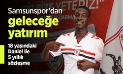 Samsunspor’dan geleceğe yatırım: 18 yaşındaki Daniel ile 5 yıllık sözleşme