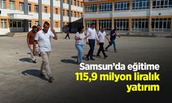 Samsun’da eğitime 115,9 milyon liralık yatırım