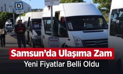 Samsun’da Ulaşıma Zam: Yeni Fiyatlar Belli Oldu