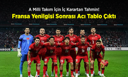 A Milli Takım İçin İç Karartan Tahmin! Fransa Yenilgisi Sonrası Acı Tablo Çıktı