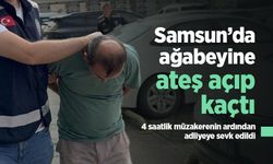 Samsun’da ağabeyine ateş açıp kaçtı: 4 saatlik müzakerenin ardından adliyeye sevk edildi