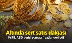 Altında sert satış dalgası: Kritik ABD verisi sonrası fiyatlar geriledi