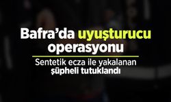 Bafra’da uyuşturucu operasyonu: Sentetik ecza ile yakalanan şüpheli tutuklandı