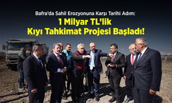 Bafra’da Sahil Erozyonuna Karşı Tarihi Adım: 1 Milyar TL’lik Kıyı Tahkimat Projesi Başladı!