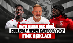 Bayo neden geç girdi, Coulibaly neden kadroda yok? Fink açıkladı