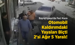 Bayrampaşa’da Feci Kaza: Çarpışan Otomobil Kaldırımdaki Yayaları Biçti, 2'si Ağır 5 Yaralı!