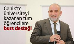 Canik'te üniversiteyi kazanan tüm öğrencilere burs desteği