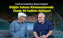Canik'te Emeklilere Büyük Kolaylık: Düğün Salonu Kiralamalarında Yüzde 50 İndirim Sürüyor!