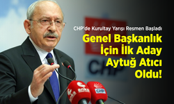 CHP'de Kurultay Yarışı Resmen Başladı: Genel Başkanlık İçin İlk Aday Aytuğ Atıcı Oldu!