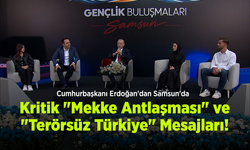 Cumhurbaşkanı Erdoğan'dan Samsun'da Kritik "Mekke Antlaşması" ve "Terörsüz Türkiye" Mesajları!