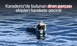 Karadeniz’de bulunan dron parçası ekipleri harekete geçirdi