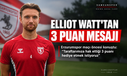 Elliot Watt’tan Erzurumspor maçı öncesi net mesaj: Taraftarımıza 3 puanı hediye etmek istiyoruz