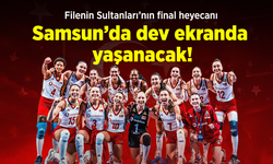 Filenin Sultanları’nın final heyecanı Samsun’da dev ekranda yaşanacak!