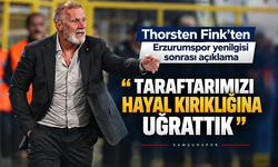 Thorsten Fink'ten Erzurumspor yenilgisi sonrası açıklama: “Taraftarımızı hayal kırıklığına uğrattık”