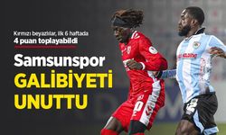 Kırmızı beyazlılar, ilk 6 haftada 4 puan toplayabildi! Samsunspor GALİBİYETİ UNUTTU