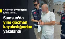 4 yıl önce aynı suçtan tutuklanmıştı: Samsun’da yine göçmen kaçakçılığından yakalandı