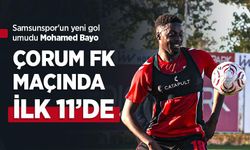 Samsunspor'un yeni gol umudu Mohamed Bayo! ÇORUM FK MAÇINDA İLK ON BİRDE
