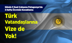 Günde 5 Saat Çalışana Patagonya'da 3 Hafta Ücretsiz Konaklama: Türk Vatandaşlarına Vize de Yok!