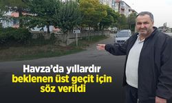 Havza’da yıllardır beklenen üst geçit için söz verildi