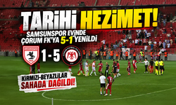 Tarihi hezimet! Samsunspor evinde Çorum FK'ya 5-1 mağlup oldu