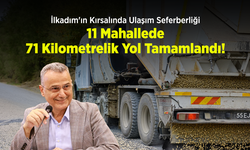 İlkadım'ın Kırsalında Ulaşım Seferberliği: 11 Mahallede 71 Kilometrelik Yol Tamamlandı!