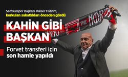 Samsunspor Başkanı Yüksel Yıldırım, korkulan sakatlıkları önceden gördü! KAHİN GİBİ BAŞKAN