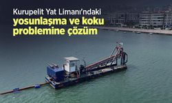 Kurupelit Yat Limanı'ndaki yosunlaşma ve koku problemine çözüm