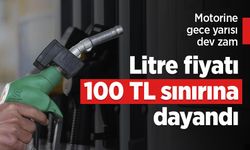 Motorine gece yarısı dev zam: Litre fiyatı 100 TL sınırına dayandı