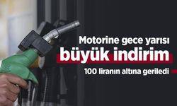 Motorine gece yarısı büyük indirim: 100 liranın altına geriledi
