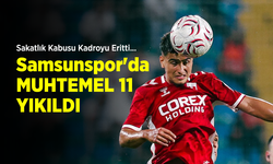 Sakatlık Kabusu Kadroyu Eritti... Samsunspor'da MUHTEMEL 11 YIKILDI